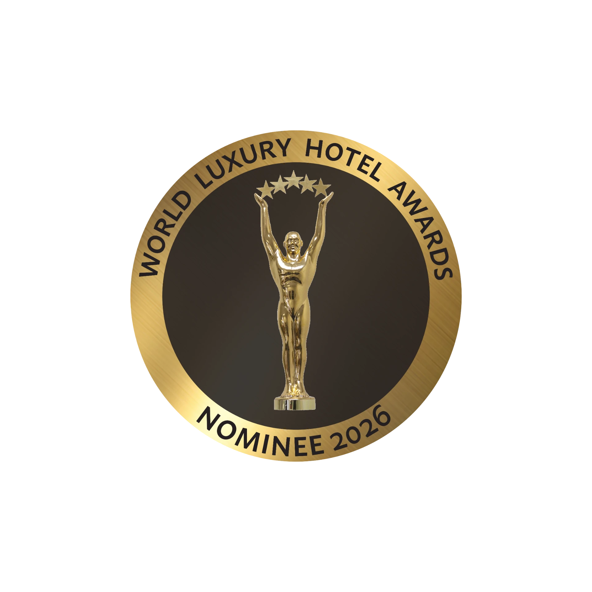 World Luxury Hotel Awards Nominee 2026 emblem