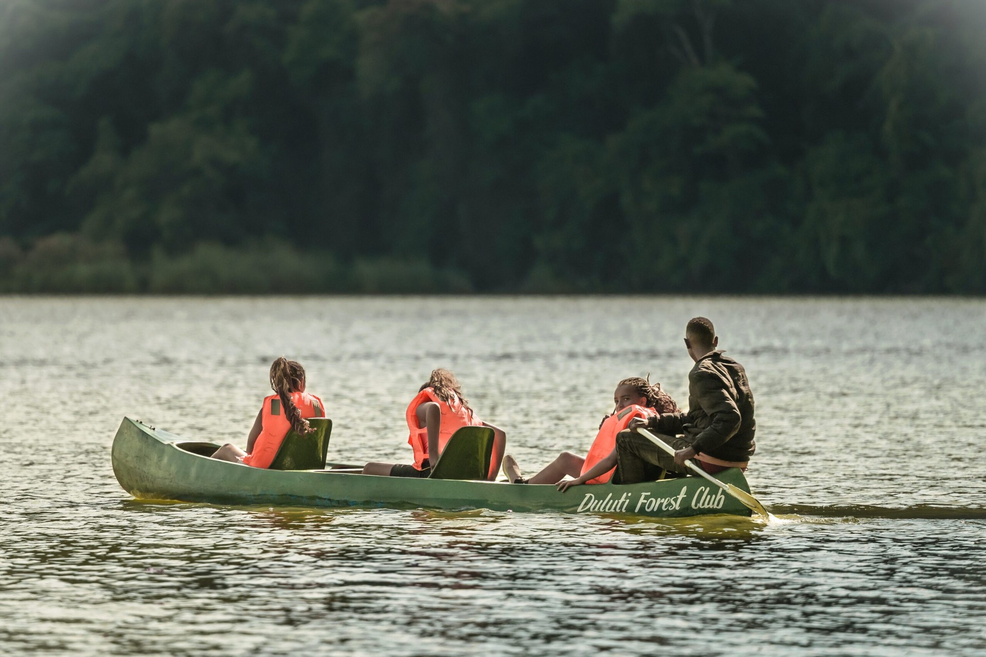 Lake Duluti Canoeing